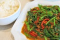 Sumptuous Chinese style spicy vegetables