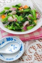 Sumptuous Chinese style vegetables Royalty Free Stock Photo