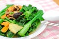 Sumptuous Chinese vegetarian cuisine Royalty Free Stock Photo