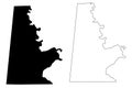 Sumter County, Alabama Counties in Alabama, United States of America,USA, U.S., US map vector illustration, scribble sketch