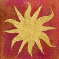 Sun Artwork Royalty Free Stock Photo