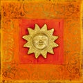 Sun artwork Royalty Free Stock Photo