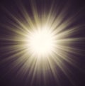 Sun Beam rays Royalty Free Stock Photo