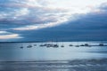 Sun Beams down on Concarneau