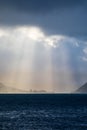 Sun Beams Down On Lake Aviemore