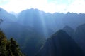 A misty start to the day in the Andes