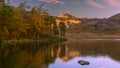 Blea Tarn in the English Lake District Royalty Free Stock Photo