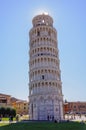 The dark side of the Leaning Tower - Pisa Royalty Free Stock Photo