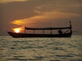 Sun on the boat