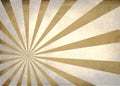 Sun burst simple textured retro background Royalty Free Stock Photo