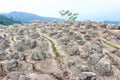 Sun Crack rocks at Phu Hin Rongkla national park, Phitsanulok, T Royalty Free Stock Photo