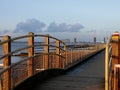 Bridge of Saint Nazaire France . Royalty Free Stock Photo