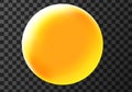 Sun disk with rays, weather meteo icon