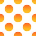 Sun dots seamless pattern Royalty Free Stock Photo