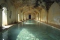 Ancient Roman Bath Royalty Free Stock Photo
