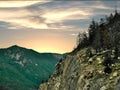 Sunset over the Rocky Mountains near Durango, Colorado