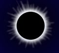 Sun eclipse Royalty Free Stock Photo