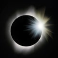 Sun eclipse Royalty Free Stock Photo