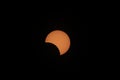 Sun eclipse 21 August 2017 Kimberly Oregon, USA