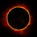 Sun eclipse Royalty Free Stock Photo