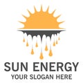 Sun energy logo