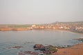 Sun on eyemouth Royalty Free Stock Photo