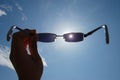 Sun glass Royalty Free Stock Photo