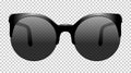 Sun glasses vector illustration realistic Royalty Free Stock Photo