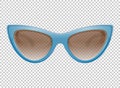 Sun glasses vector illustration realistic Royalty Free Stock Photo