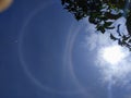 Sun Halo, Rainbow, and Fogbow