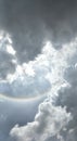 The Sun halo, sun corona Royalty Free Stock Photo