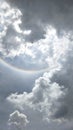 The Sun halo, sun corona Royalty Free Stock Photo