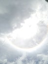 sun halo Royalty Free Stock Photo