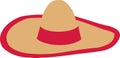 Sun hat mexican Royalty Free Stock Photo