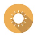 Sun icon Royalty Free Stock Photo