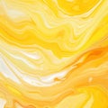 Sun-kissed Marble: Bold And Energy-filled Yellow And White Background Design