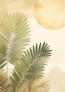 Sun-Kissed Palms: A Tropical Jungle Party in Gold and Silver Ton