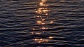 Sun light reflection in water