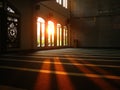 Sun light trough the mosque window