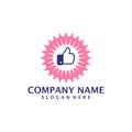 Sun Like logo design vector. Good Sun logo design template concept