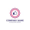 Sun Like logo design vector. Good Sun logo design template concept