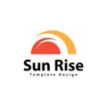 Sun  Logo Vector Design Template Royalty Free Stock Photo
