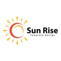 Sun  Logo Vector Design Template Royalty Free Stock Photo