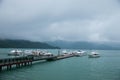 Sun Moon Lake in Nantou County, Taiwan yacht Ferry Terminal