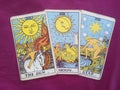 Sun moon star tarot cards