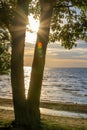 Sunset Over Lake Nipissing in North Bay, Ontario 5 Royalty Free Stock Photo