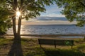 Sunset Over Lake Nipissing in North Bay, Ontario 6 Royalty Free Stock Photo