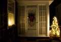 Sun Porch at Christmas Royalty Free Stock Photo