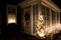 Sun Porch at Christmas Royalty Free Stock Photo