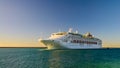 Sun Princess cruise ship in Port Adelaide Royalty Free Stock Photo